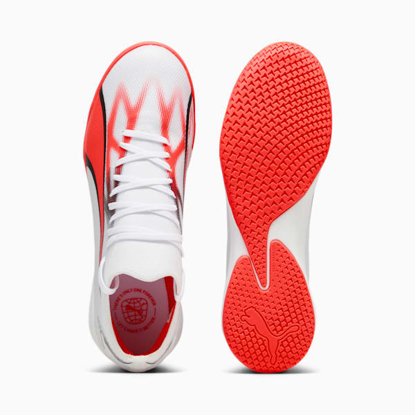 Chaussures de soccer avec crampons ULTRA MATCH IT Homme, PUMA White-PUMA Black-Fire Orchid, extralarge